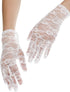 SATINIOR Women Lace Gloves Tea Party Short Lace Gloves Courtesy Dressy Gloves for Wedding Dinner Party...